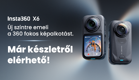 Insta360 X6 bemutató: 8K50 360° kamera – kinek éri meg?