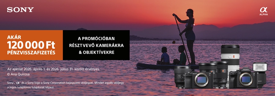 Sony nyári pénzvisszatérítés