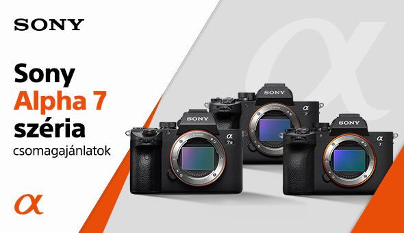 Sony Alpha csomagajánlatok