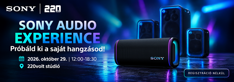 Sony Audio Experience nap - 2026.10.29.