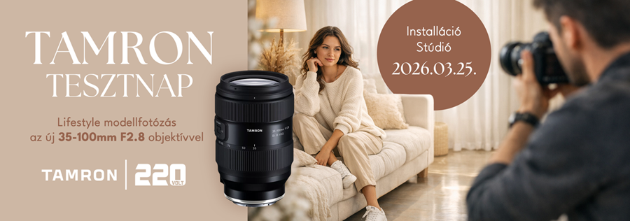 Tamron tesztnap – Lifestyle modellfotózás az új 35-100mm F2.8 objektívvel
