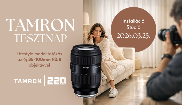 Tamron tesztnap – Lifestyle modellfotózás az új 35-100mm F2.8 objektívvel