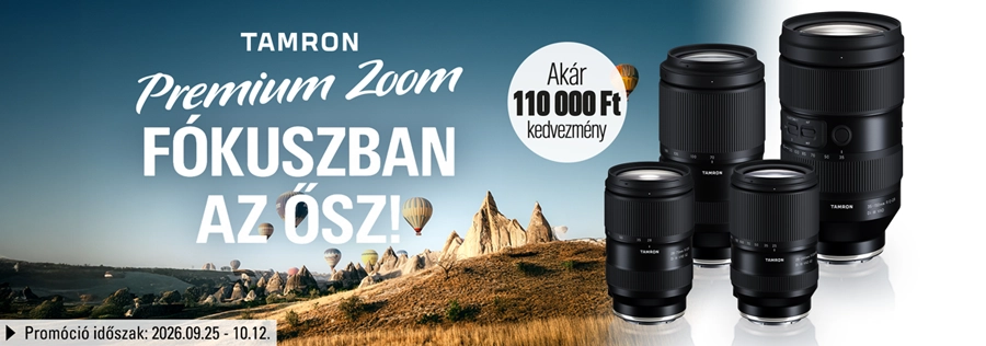 Tamron objektív kedvezmény