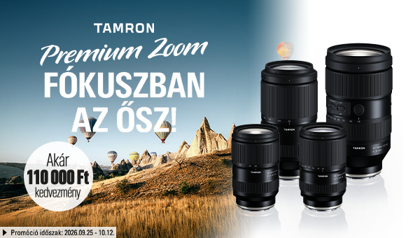 Tamron objektív kedvezmény