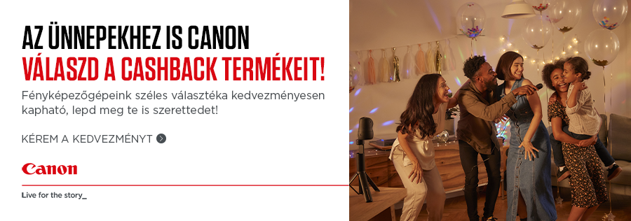 Canon téli pénzvisszatérítés