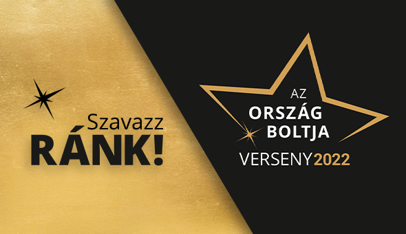Szavazz ránk! Ország Boltja 2022