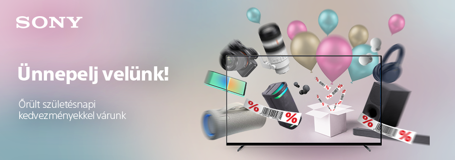 Sony születésnap